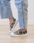 Very G Aman Camo Sneakers - Khaki Very G