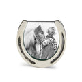 Victory Horseshoe Chromed Photo Framed