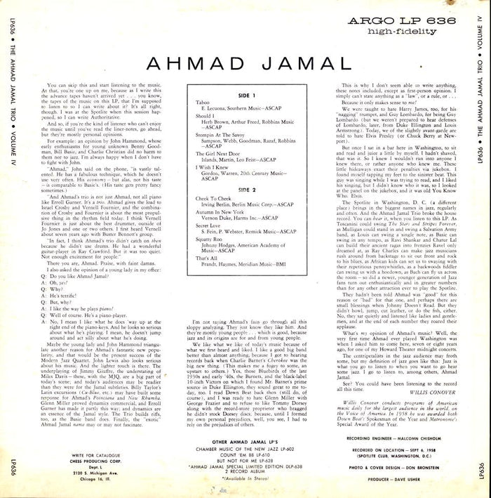 Volume IV (1st, MONO)