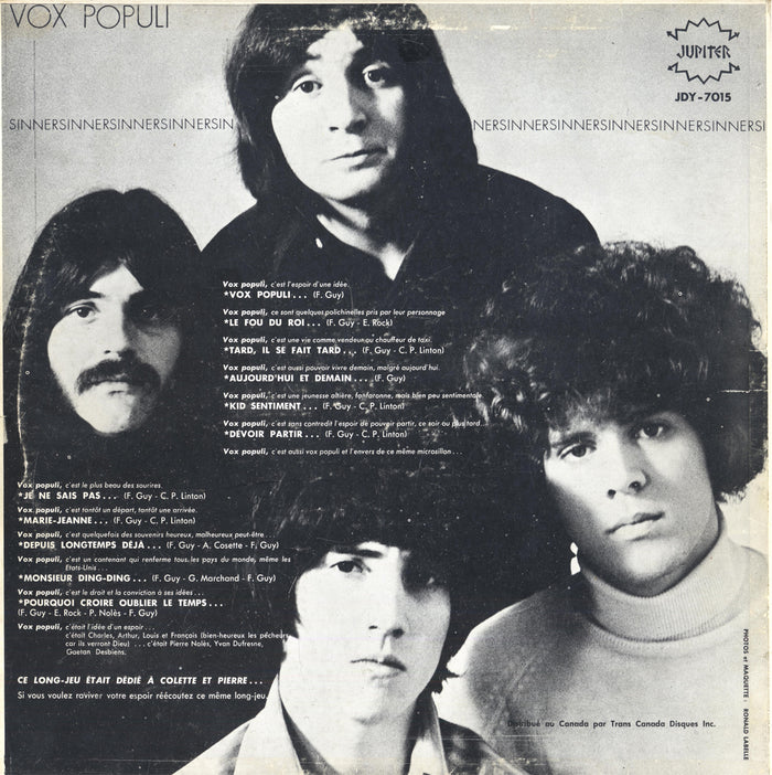 Vox Populi (1st, CANADA MONO)