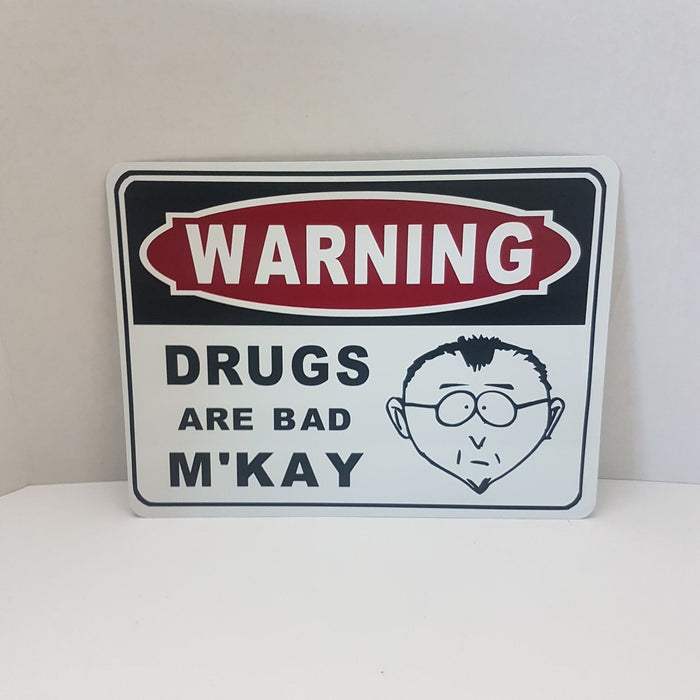 warning sign add you own warning / threat