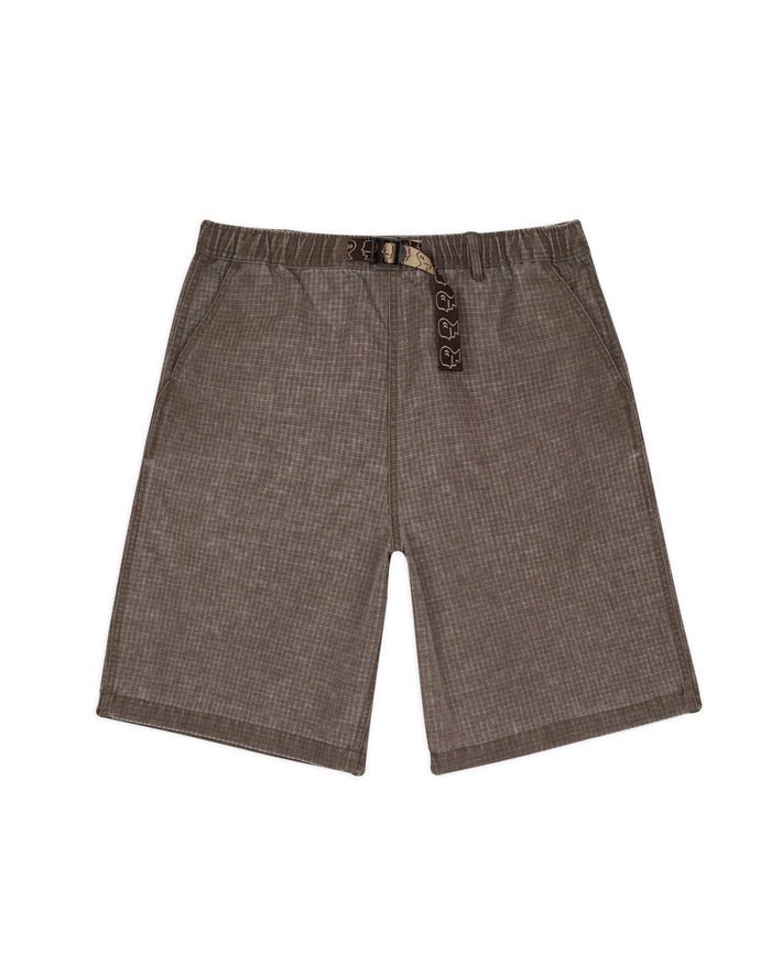 Washed Ripstop Equipment Climber Short - Brown