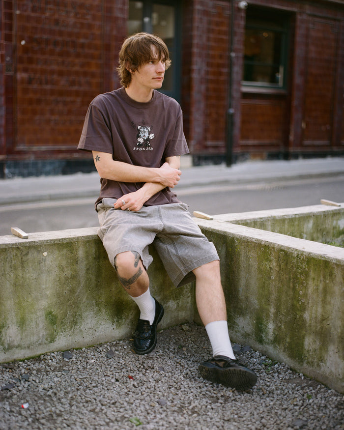 Washed Ripstop Equipment Climber Short - Brown