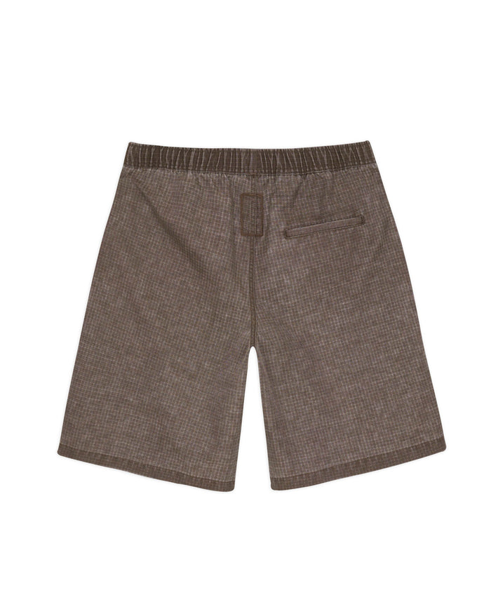 Washed Ripstop Equipment Climber Short - Brown