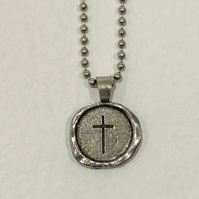 Wax Seal Ball Chain Necklace