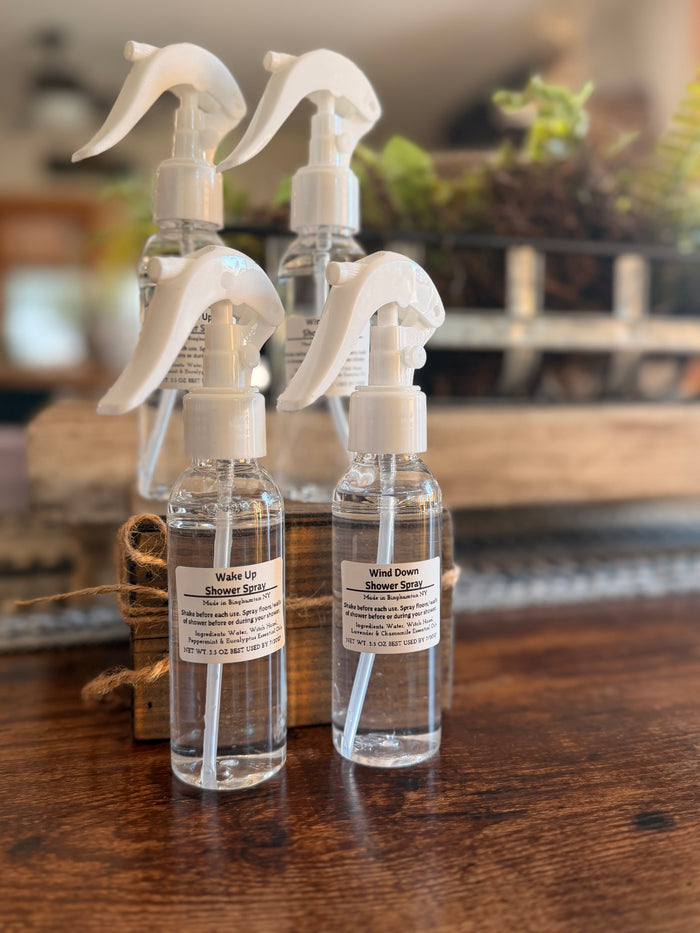 Wind Down Shower Spray