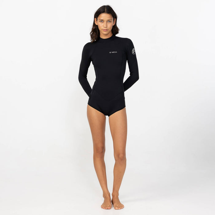 Women's Bahia 2mm Mid Spring Suit Back Zip - Black