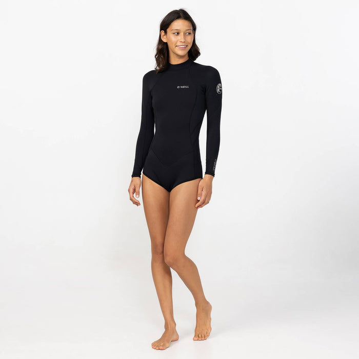 Women's Bahia 2mm Mid Spring Suit Back Zip - Black