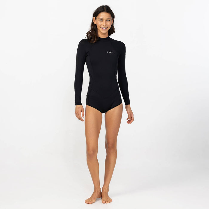 Women's Bahia 2mm Mid Spring Suit Back Zip - Black