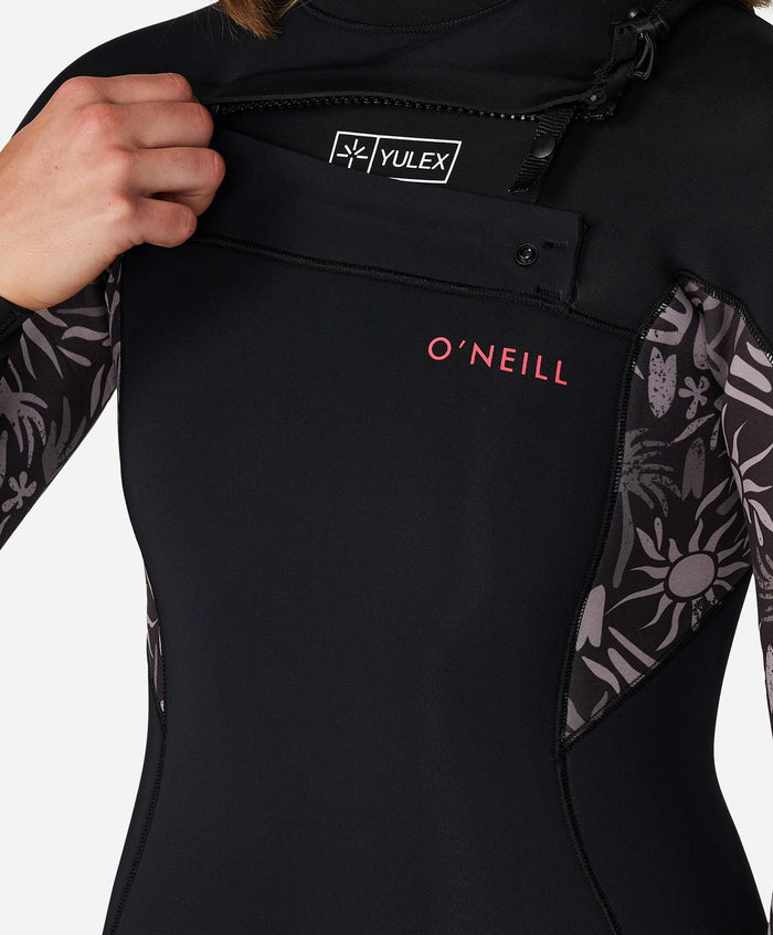 Women's Bahia 4/3mm Steamer Chest Zip - Follow The Sun