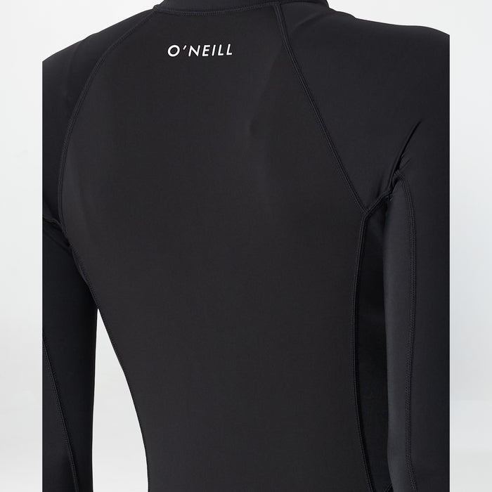 Women's Bahia Neo Skins 1mm Long Sleeve Spring Suit Front Zip - Black
