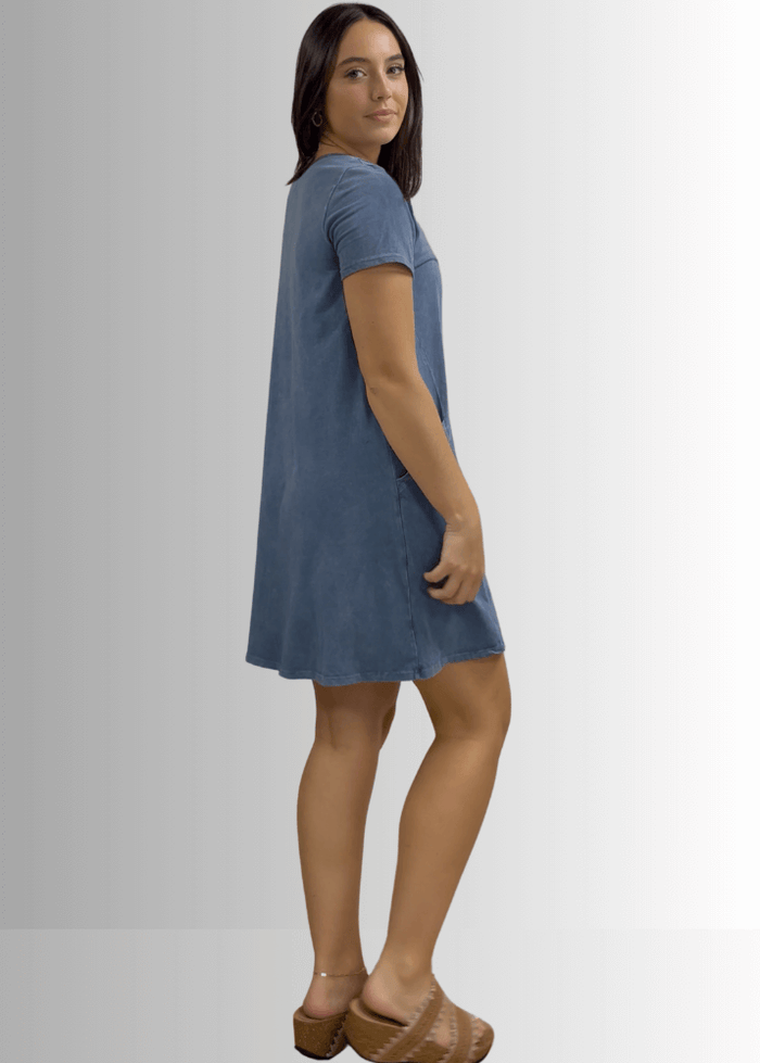 Women's Casual Cotton Dress for Effortless Everyday Style - RFE Marketing Ventures