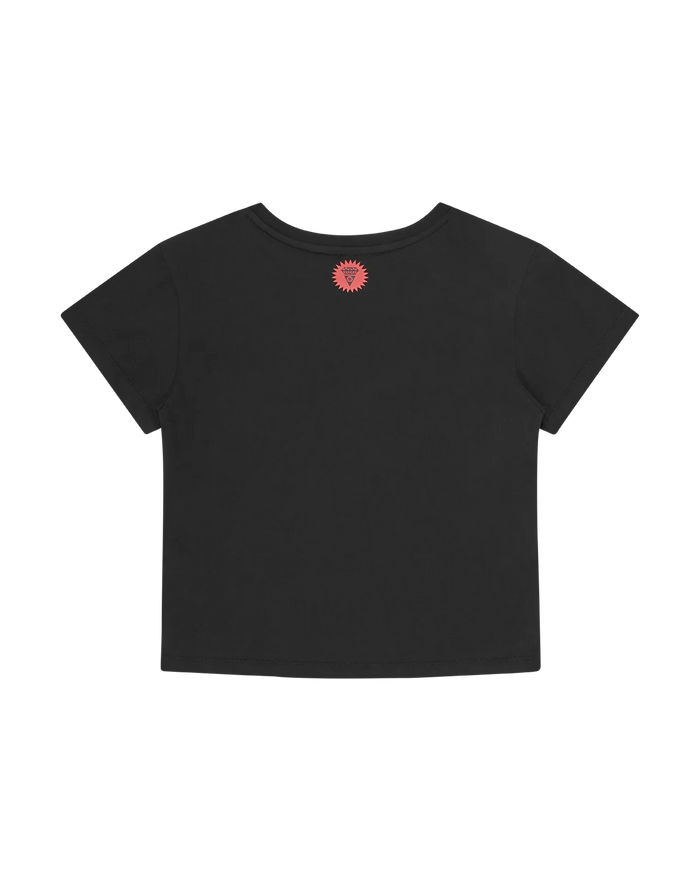 Womens Crystal Soft Serve Baby Tee