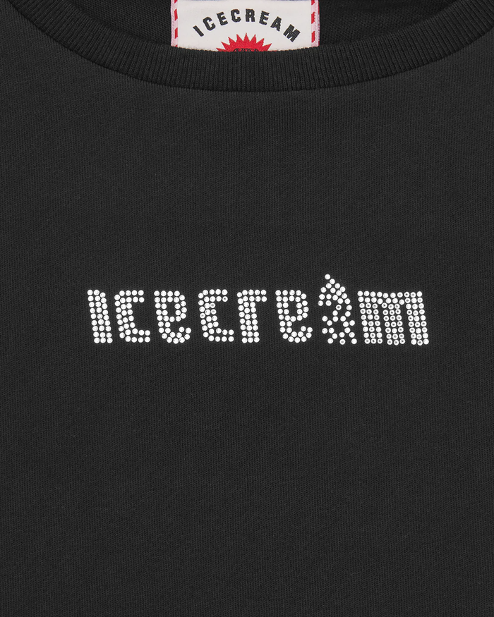 Womens Crystal Soft Serve Baby Tee
