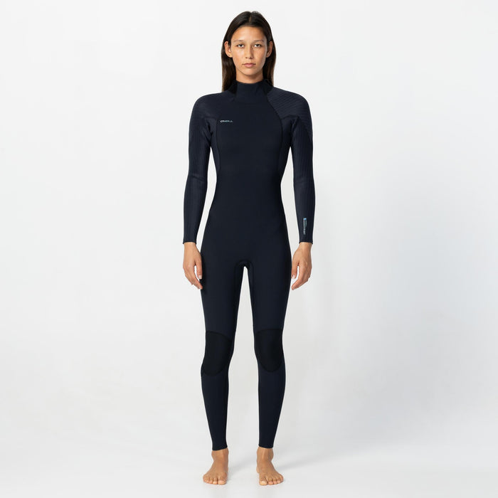 Women's HyperFreak 3/2+mm Steamer Back Zip - Black