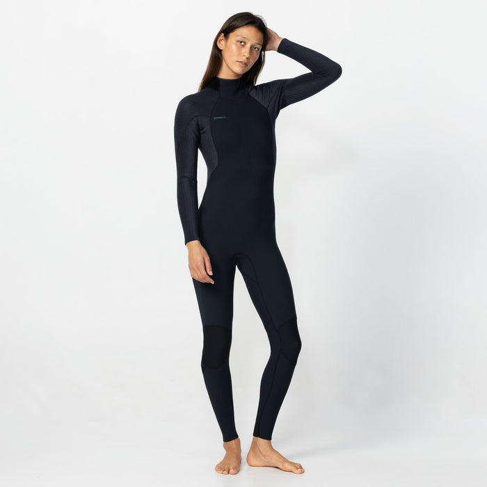 Women's HyperFreak 3/2+mm Steamer Back Zip - Black