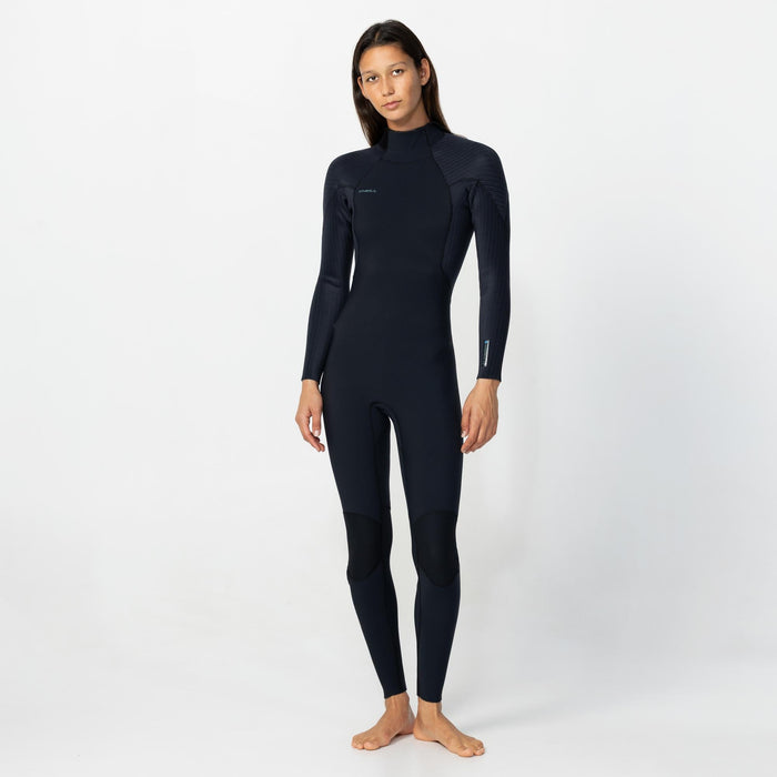 Women's HyperFreak 3/2+mm Steamer Back Zip - Black