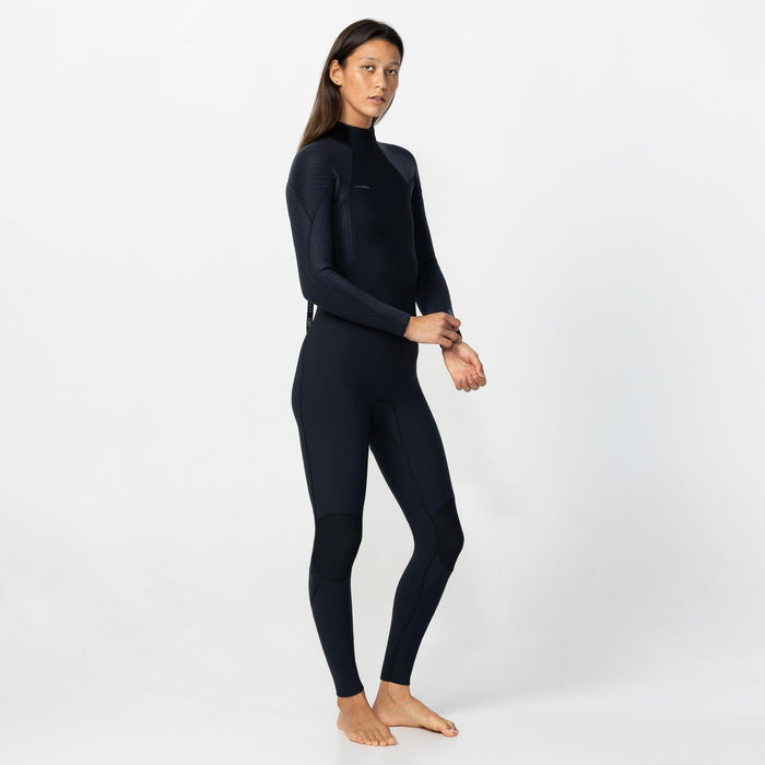 Women's HyperFreak 3/2+mm Steamer Back Zip - Black