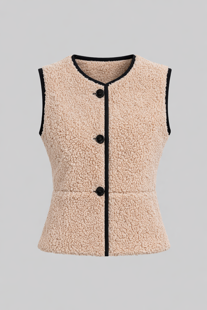 Women's Natural Leather Vest