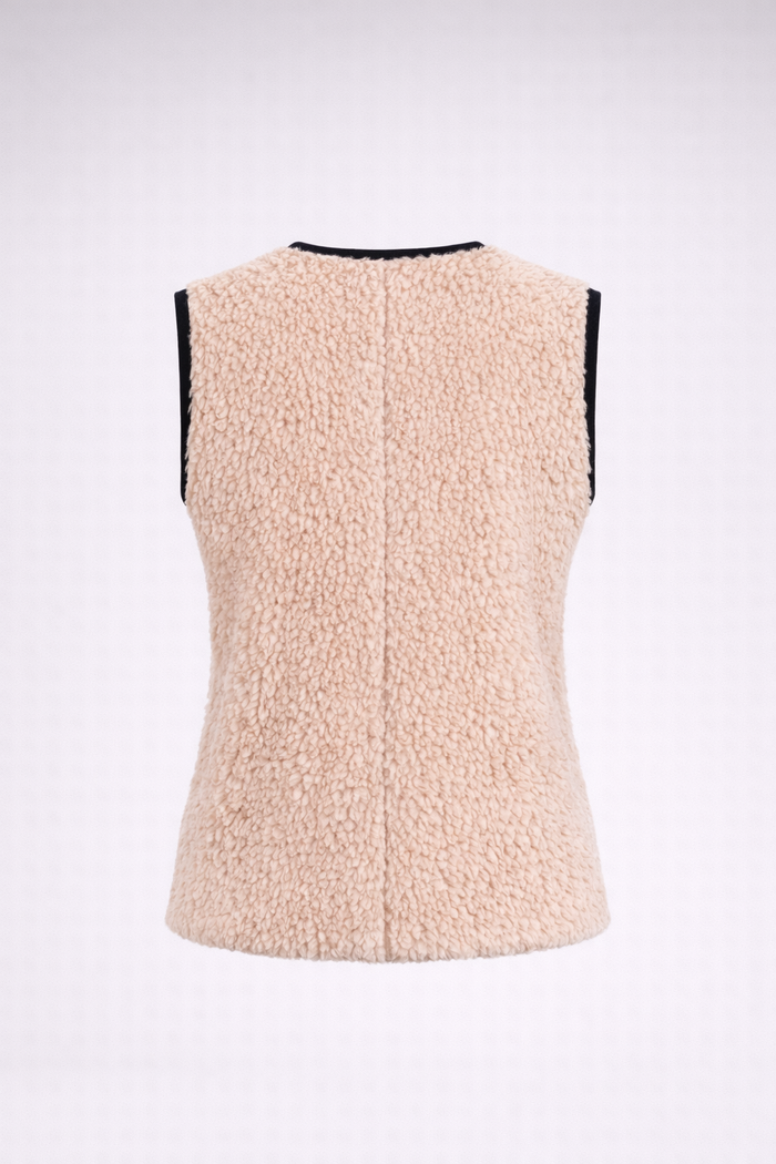 Women's Natural Leather Vest