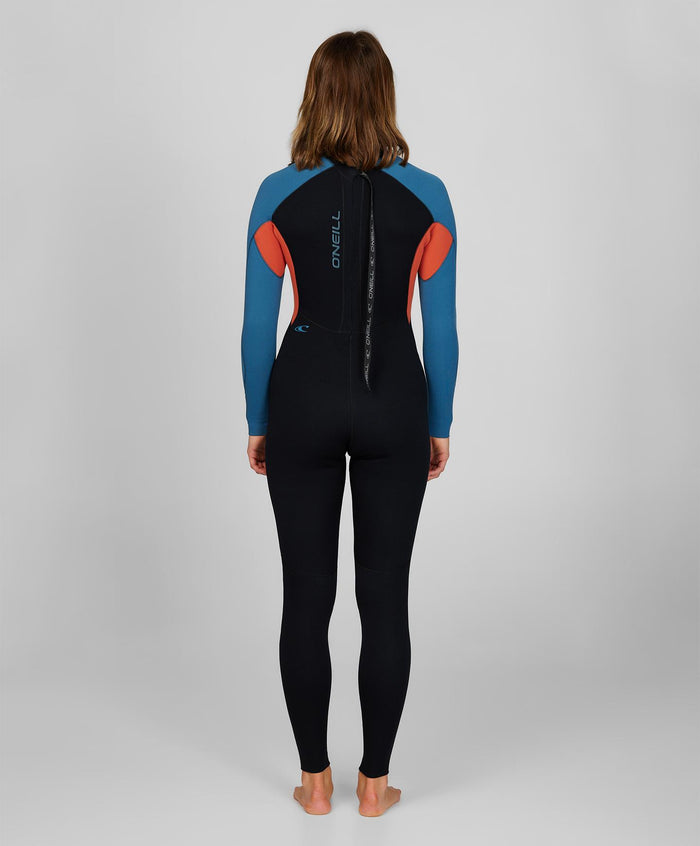 Women's Reactor GBS 3/2mm Steamer Back Zip - Deep Blue