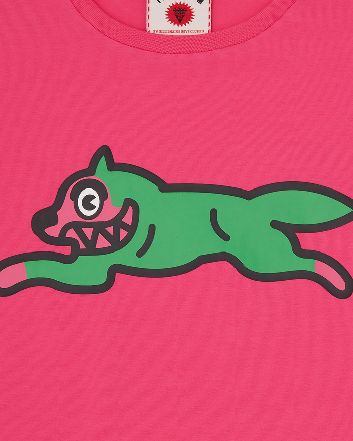 Womens Running Dog Baby Tee