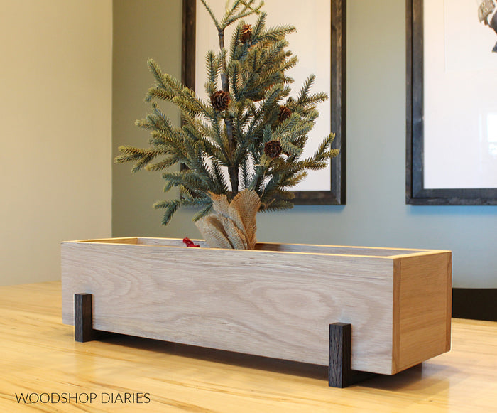 Wooden Centerpiece Box