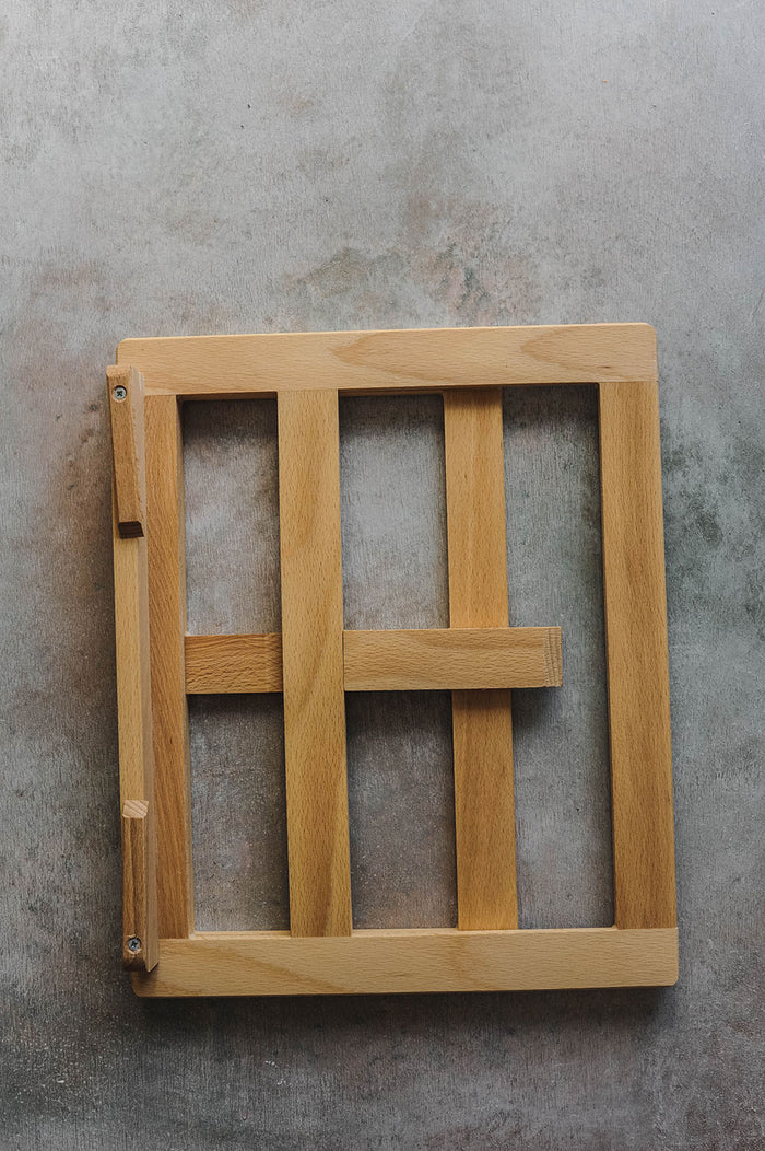 Wooden Cookbook Stand