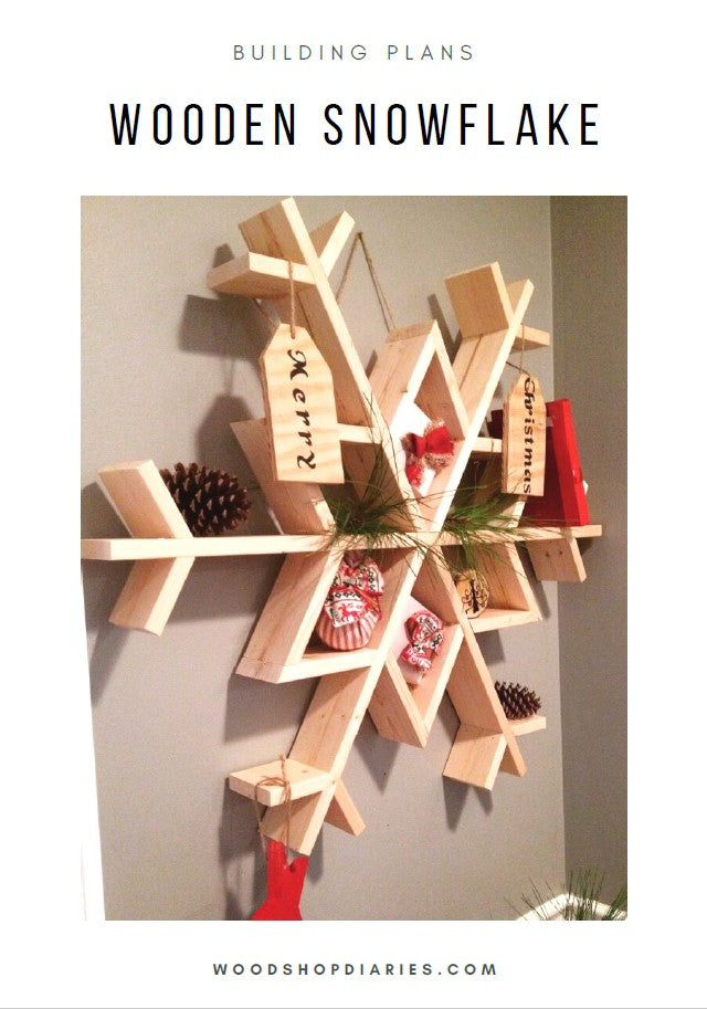 Wooden Snowflake