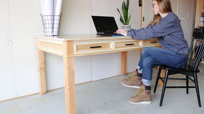 Writing Desk Table PDF Plans