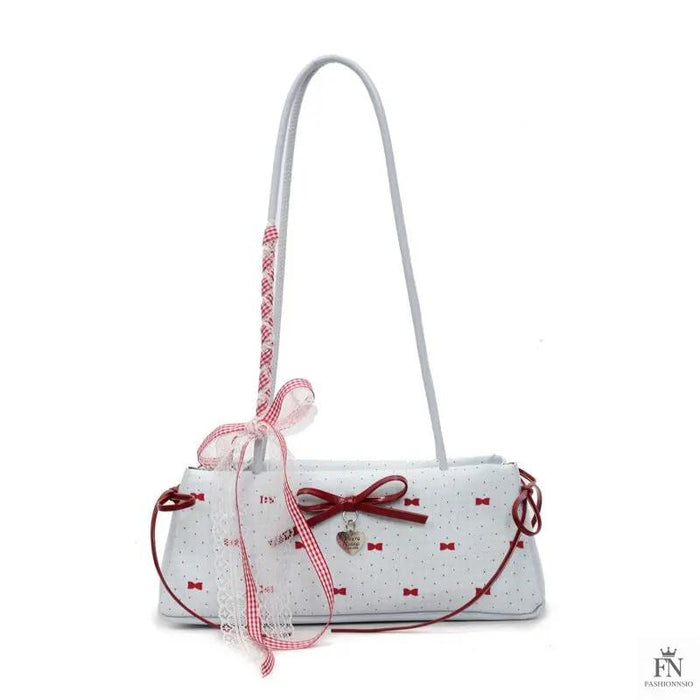 Y2K Bows Shoulder Bags - Fashionnsio