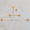 Yellowbell Hooks & Bars - Unlacquered Brass