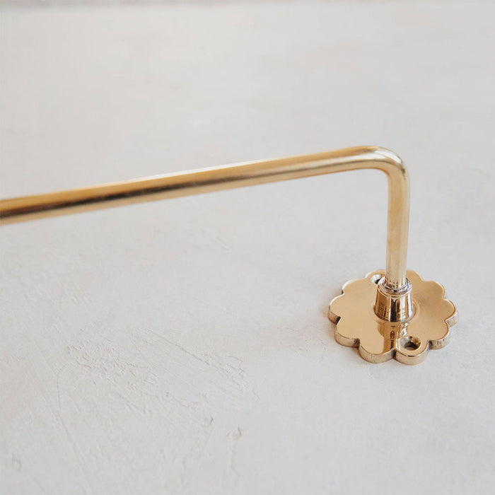 Yellowbell Hooks & Bars - Unlacquered Brass